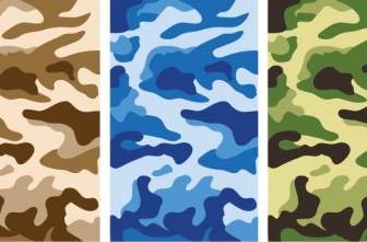 Camouflage-Muster-Vektorgrafiken