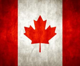 カナダ世界カナダの国旗を壁紙します。