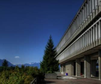 Canadá Simon Edificio De La Universidad De Fraser