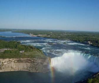 Canadian Falls Con Arcobaleno