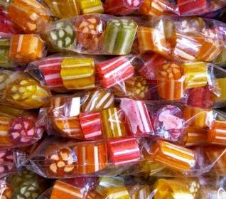 Bunte Süßigkeiten Lecker