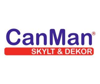 Canman Skylt Dekor
