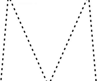 大写字母 M 剪贴画