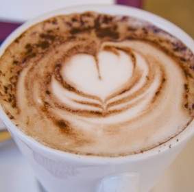 Cappuccino Filiżanki Kawy Milchschaum