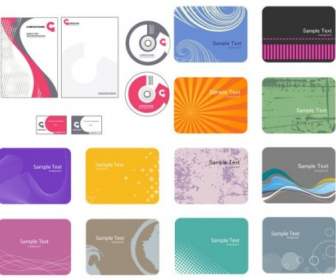 Card Background Color Pattern Vector