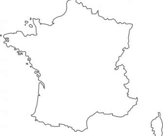 Carte De France ClipArt