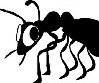 كارتون النملة صورة ظلية قصاصة فنية