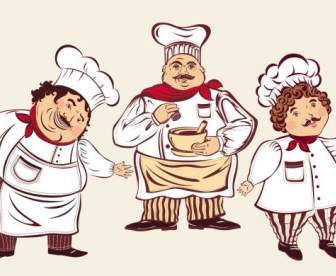 Cartoon Zeichen Chef Vektor