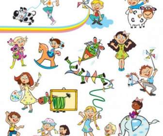 Cartoon Children Vector