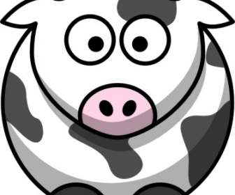 Cartoon Cow Clip Art