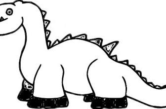 Dessin Animé Dinosaur Clipart