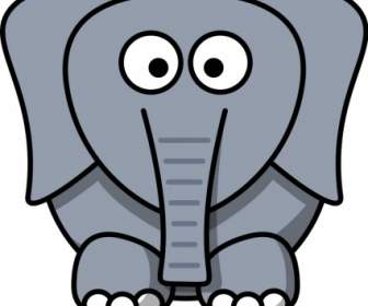 Elefante Dos Desenhos Animados