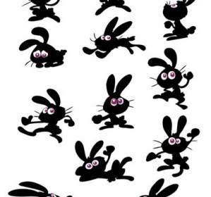 Cartoon-Kaninchen-Vektor