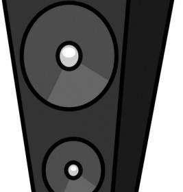 Cartoon Speaker Clip Art