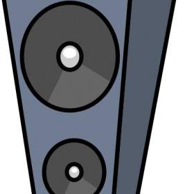 Cartoon Speaker Clip Art