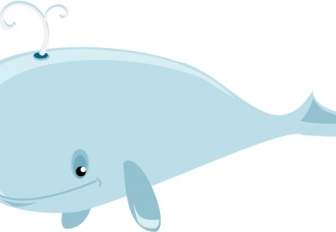 卡通鯨魚剪貼畫