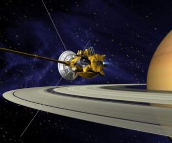Inserção De órbita De Saturno Cassini