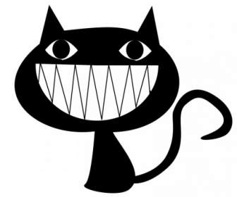Katze-Lächeln
