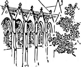 Cathedral Building Clip Art