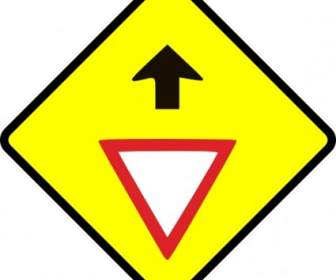 Caution Give Way Sign Clip Art