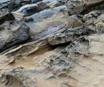 Cavernous Weathering Rocks Tafoni