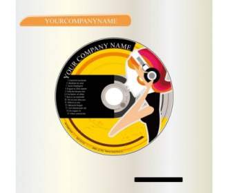 Vector De Tapa De CD