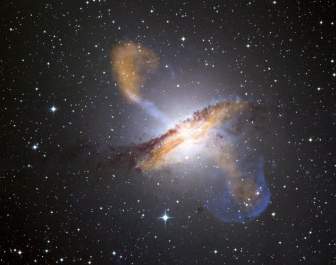Centaurus Einer Galaxie Ngc