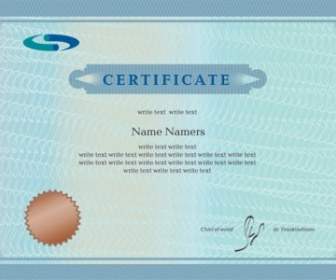 Certificate Template Vector
