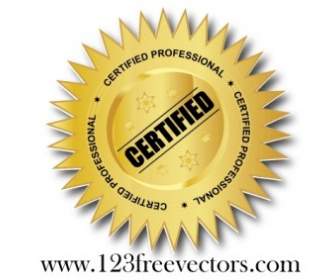 Certified Professional Vector