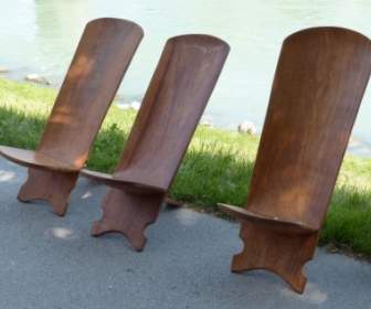 Stühle Sitz Holz