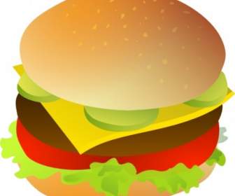 ClipArt Di Formaggio Hamburger