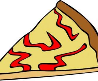 Cheese Pizza Slice Clip Art