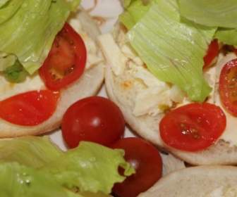 Cheese Salad Sandwich