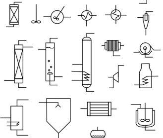 Elementos Químicos Organigrama Clip Art