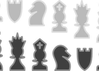 Chess Pieces Gallery Clip Art