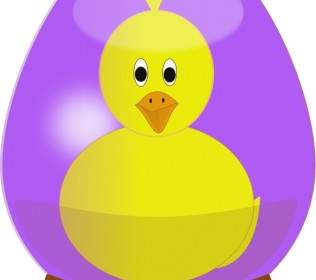Chick In Easter Egg Globe