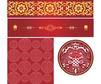 China Wind Pattern Vector
