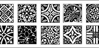 Chinese Classical Pattern Vector Pattern Tile