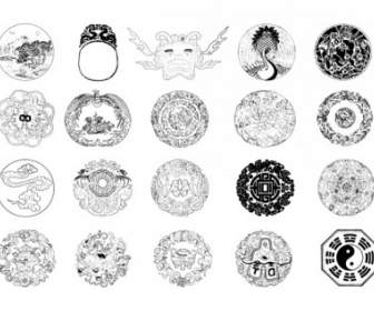 Chinese Classical Vector Of Fifteen