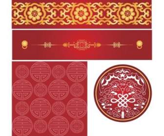Chinese Style Pattern Vector