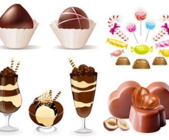 Chocolate Candy Vectors