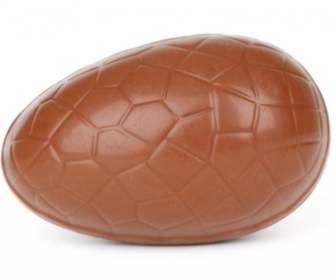 チョコレートの卵を分離