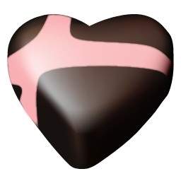 Corações De Chocolate