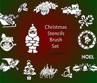 Noël Brush Set