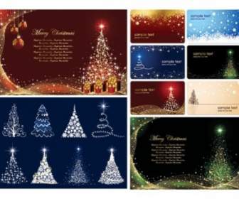Weihnachtskarte Hintergrund Vektor
