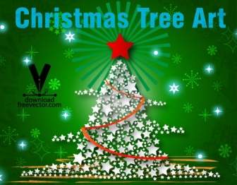 árvore De Natal Arte