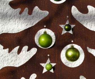 جلاسكوجيلن معدنية شجرة عيد الميلاد