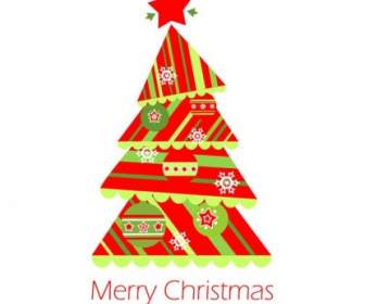 Ilustración de vector de árbol de Navidad