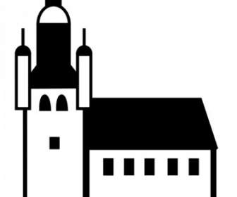 Kirchengebäude-ClipArt