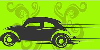 Classic Cars Vector Material